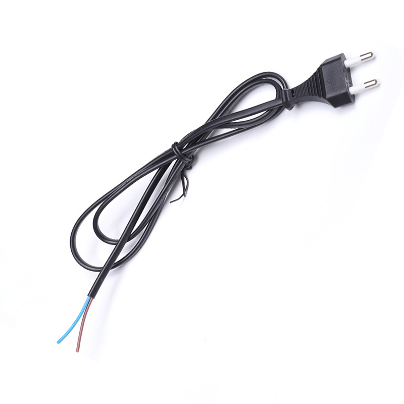 歐標(biāo)兩芯扁頭電源線(xiàn)